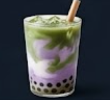 Premium Matcha Taro Swirl